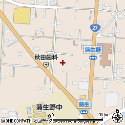 京都府船井郡京丹波町蒲生周辺の地図