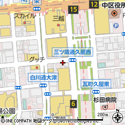 リパーク栄第４０駐車場周辺の地図