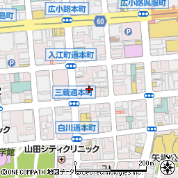 東朋空調システム株式会社周辺の地図