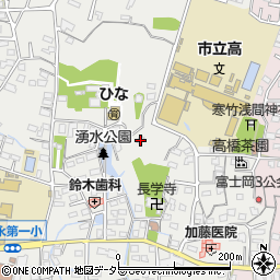静岡県富士市比奈1564周辺の地図
