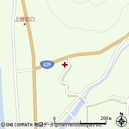 兵庫県宍粟市波賀町上野1019周辺の地図