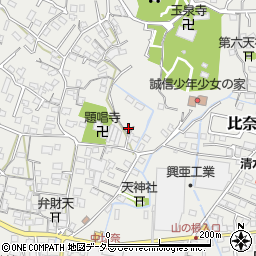 静岡県富士市比奈1325周辺の地図