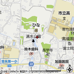 静岡県富士市比奈1567周辺の地図