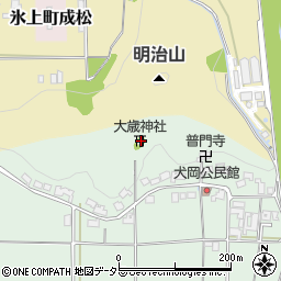 兵庫県丹波市氷上町犬岡19周辺の地図