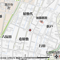 愛知県あま市七宝町川部屋敷代123周辺の地図