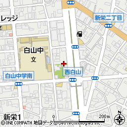 愛知県名古屋市中区新栄1丁目16周辺の地図