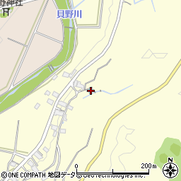 三重県いなべ市北勢町東貝野158-2周辺の地図