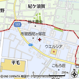 ニットー名古屋営業所周辺の地図