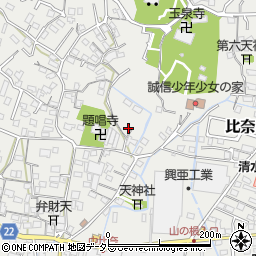 静岡県富士市比奈1324周辺の地図