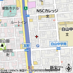 愛知県名古屋市中区新栄1丁目12-9周辺の地図