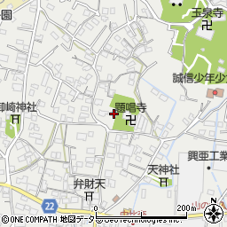 静岡県富士市比奈1221周辺の地図