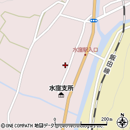 静岡県浜松市天竜区水窪町奥領家3310周辺の地図