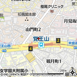 中日調剤 介護ステーション「覚王山」周辺の地図