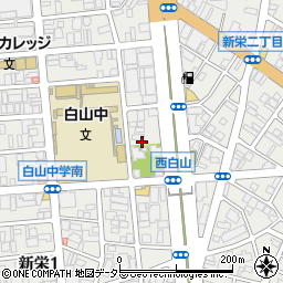 愛知県名古屋市中区新栄1丁目16-30周辺の地図