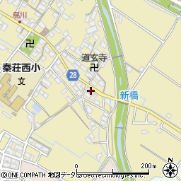 滋賀県愛知郡愛荘町島川668周辺の地図