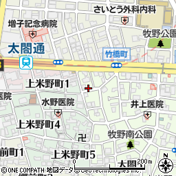 愛知県名古屋市中村区太閤4丁目12-8周辺の地図