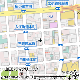 宮崎地鶏もも炭火焼と辛麺 乙星 栄住吉店周辺の地図