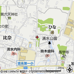 静岡県富士市比奈1508周辺の地図