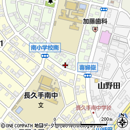 愛知県長久手市喜婦嶽915周辺の地図