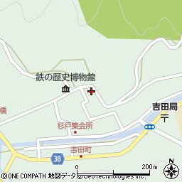 島根県雲南市吉田町吉田2581周辺の地図