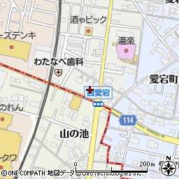 西安刀削麺津島店周辺の地図