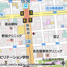 西田鉄工株式会社　名古屋営業所周辺の地図