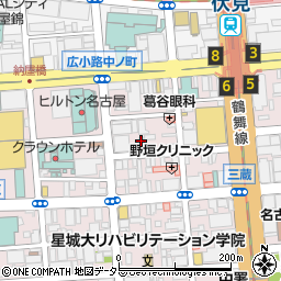 森田電機産業株式会社　名古屋営業所周辺の地図