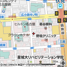 大日本土木株式会社　名古屋支店営業事務課周辺の地図