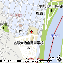 名駅大治自動車学校周辺の地図