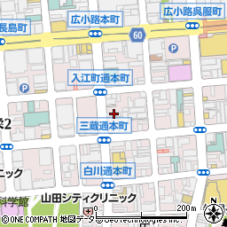 マグロセンター 栄伏見店周辺の地図