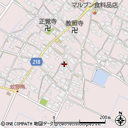 滋賀県愛知郡愛荘町蚊野1389周辺の地図