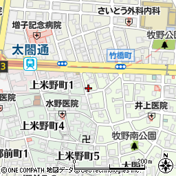愛知県名古屋市中村区太閤4丁目12-9周辺の地図