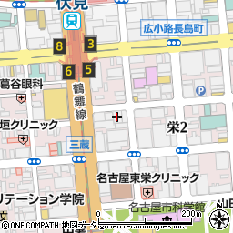 愛知県名古屋市中区栄2丁目9-5周辺の地図