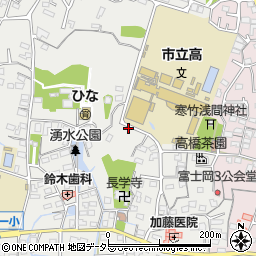 静岡県富士市比奈1552周辺の地図