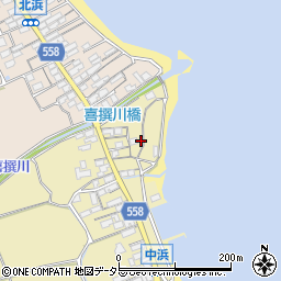 滋賀県大津市和邇中浜145-1周辺の地図