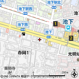 株式会社ミニミニ　池下店周辺の地図