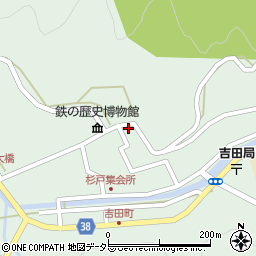 島根県雲南市吉田町吉田2580周辺の地図