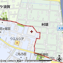 中川リサイクルセンター周辺の地図