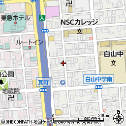 愛知県名古屋市中区新栄1丁目12-7周辺の地図