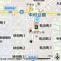 株式会社ミニミニ　中村店周辺の地図