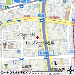 トヨタレンタリース愛知柳橋店周辺の地図