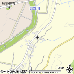 三重県いなべ市北勢町東貝野149周辺の地図