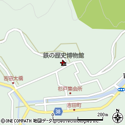 島根県雲南市吉田町吉田2533周辺の地図