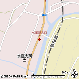 静岡県浜松市天竜区水窪町奥領家3281周辺の地図
