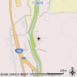 京都府京都市右京区京北周山町（百ノ角）周辺の地図