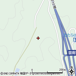 島根県雲南市吉田町吉田1958周辺の地図
