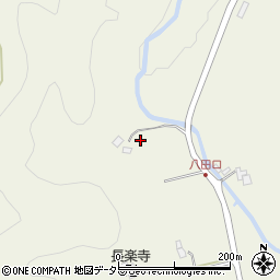 京都府京丹波町（船井郡）八田（中田）周辺の地図