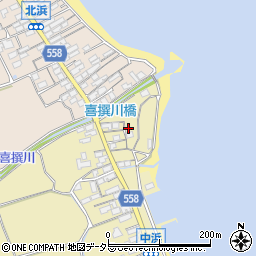 滋賀県大津市和邇中浜148周辺の地図