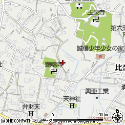静岡県富士市比奈1326周辺の地図