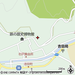 島根県雲南市吉田町吉田2660-2周辺の地図
